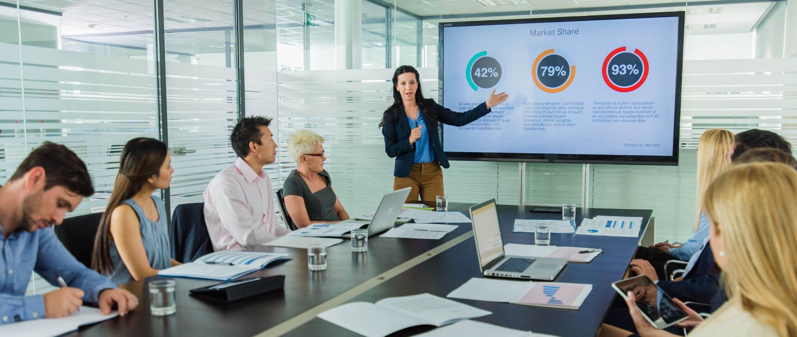 presentazione aziendale grafica