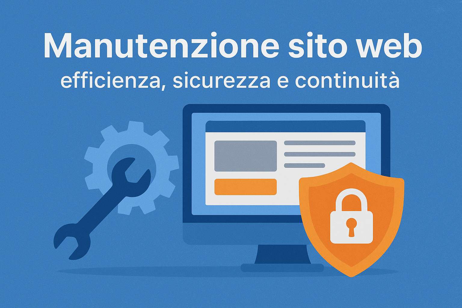 Manutenzione sito web: efficienza, sicurezza e continuità