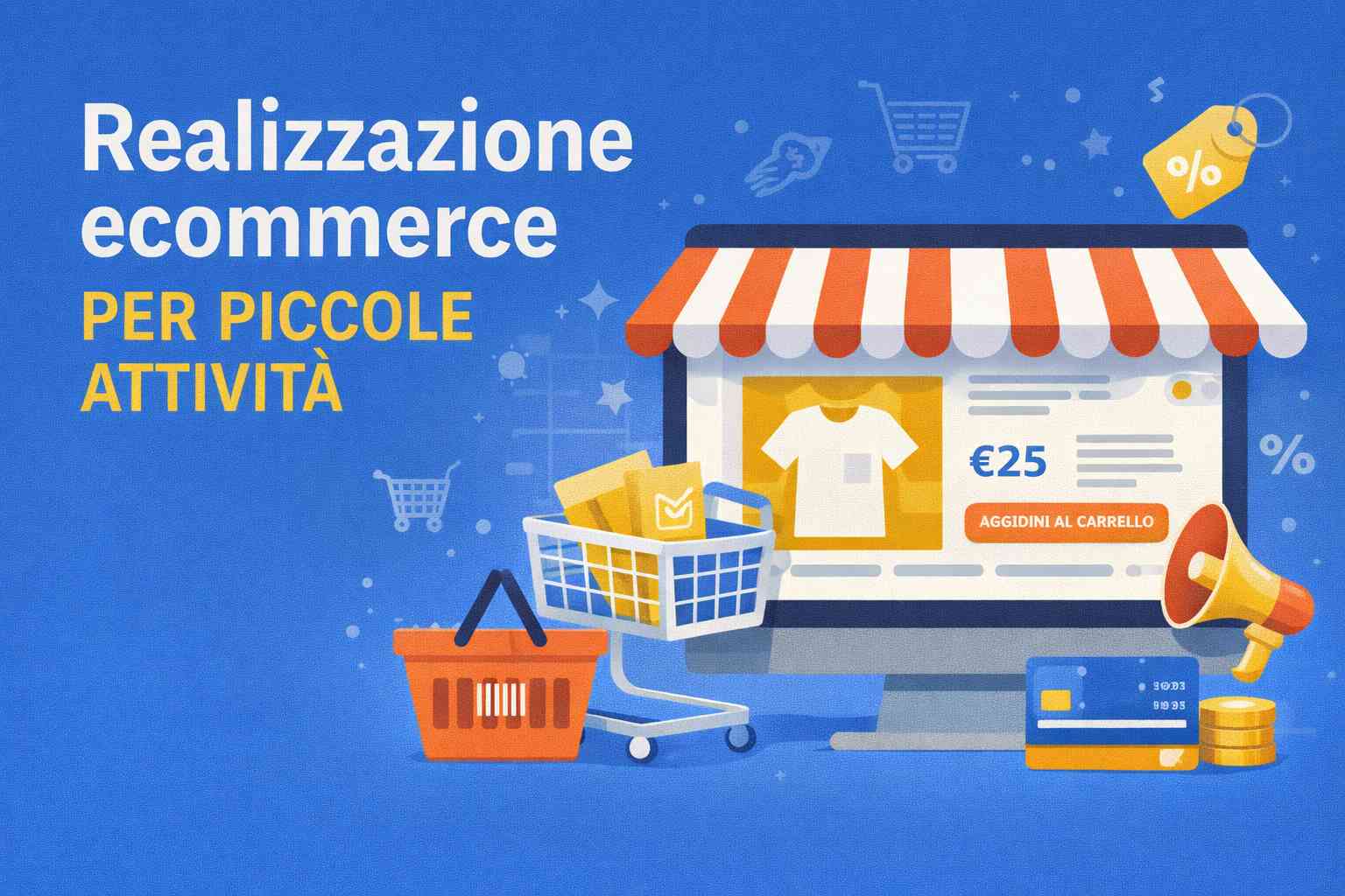 Realizzazione ecommerce per piccole attività