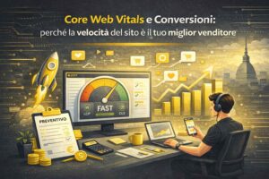 Core Web Vitals e conversioni: la velocità del sito migliora l’esperienza utente e aumenta le vendite online