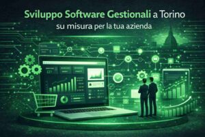 Sviluppo software gestionali a Torino su misura per aziende con dashboard ERP e automazione dei processi aziendali